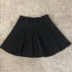 Black skater skirt